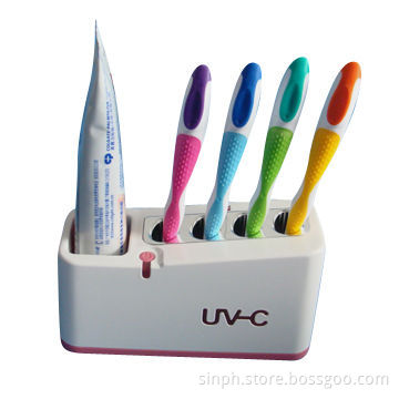 2014 Souvenir Home UV-C Ozone Toothbrush Sterilizing Case, Sterilizes 4 Toothbrushes